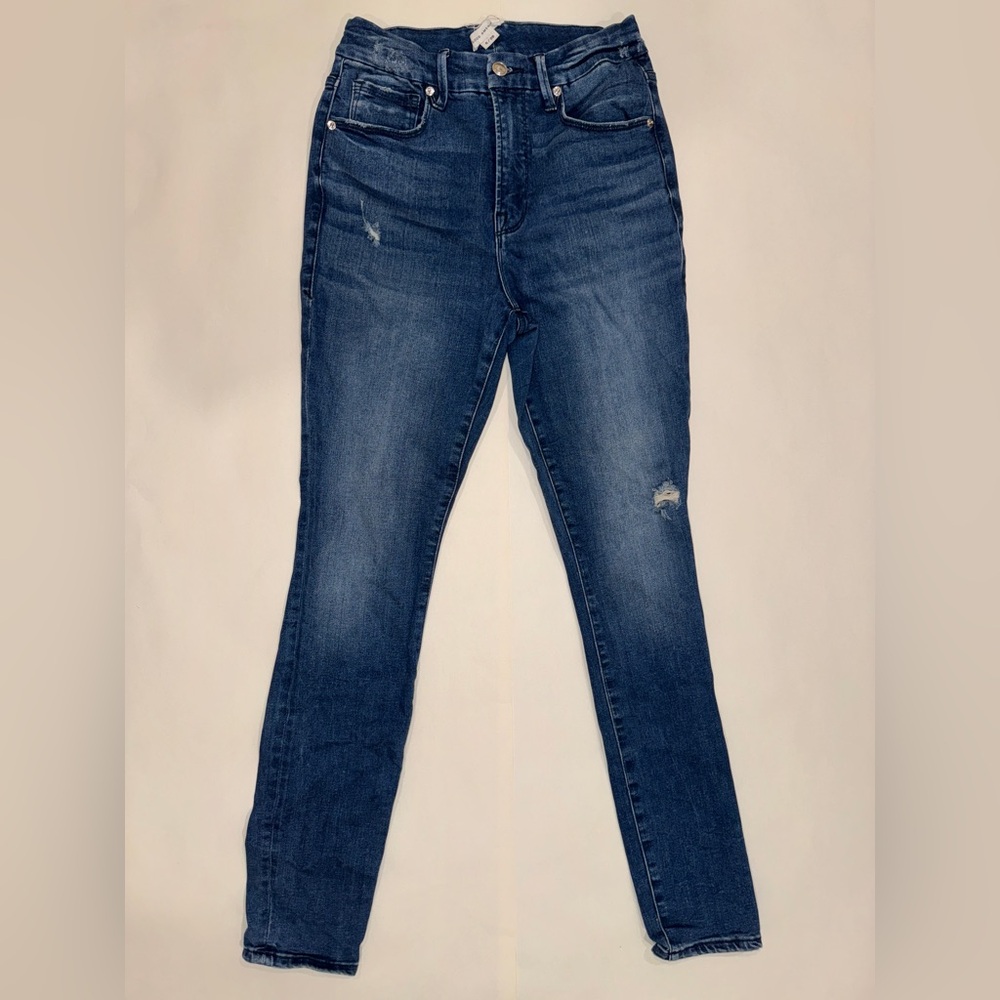 Good American Dark Blue Skinny Jeans